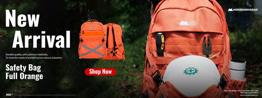 Mokoworkwear Luncurkan Produk Terbaru Backpack Safety untuk Pekerja Lapangan - Mokoworkwear