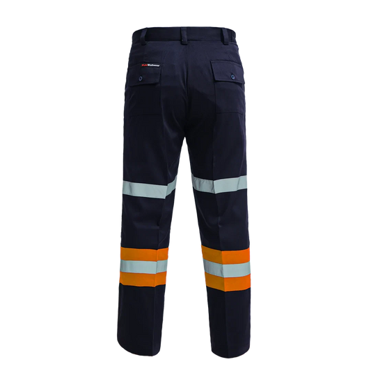 Celana Safety Navy Orange - Mokoworkwear
