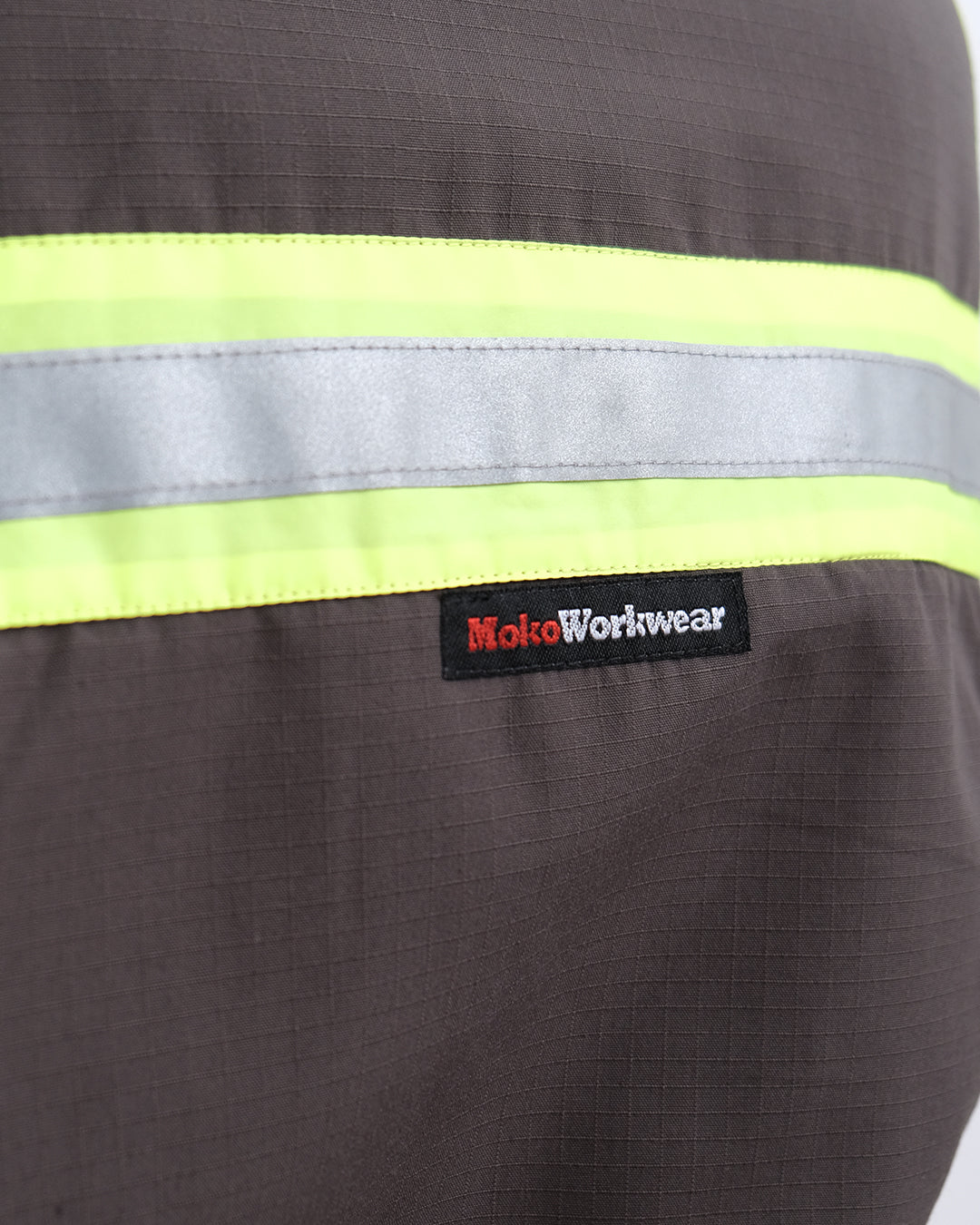 Safety Jacket Charcoal Jacket Mokoworkwear