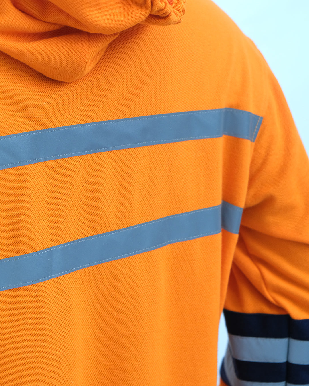 Safety Hoodie Orange Mokoworkwear