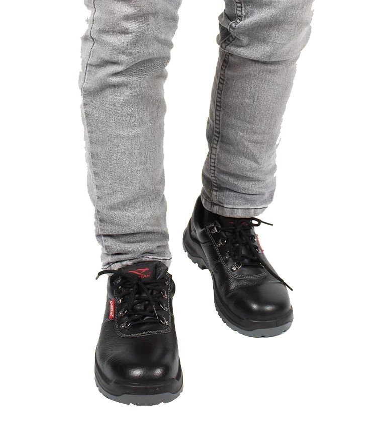 Sepatu Safety Cheetah Rebound 7012 H Saat Digunakan