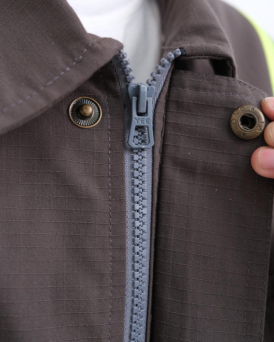 Safety Jacket Charcoal - Mokoworkwear