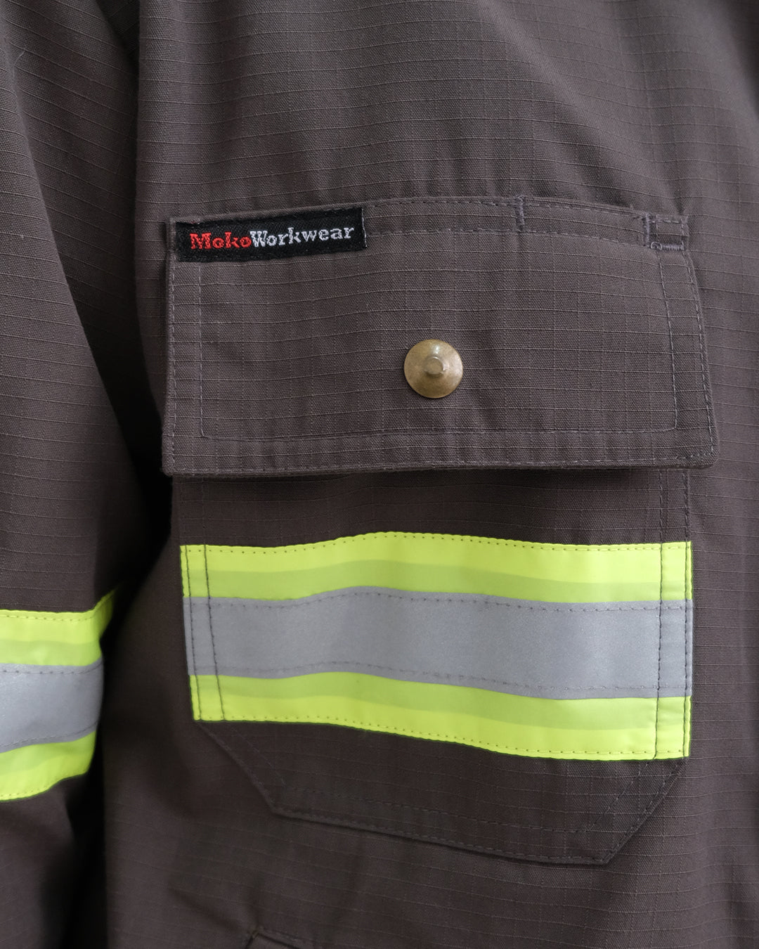 Safety Jacket Charcoal Jacket Mokoworkwear