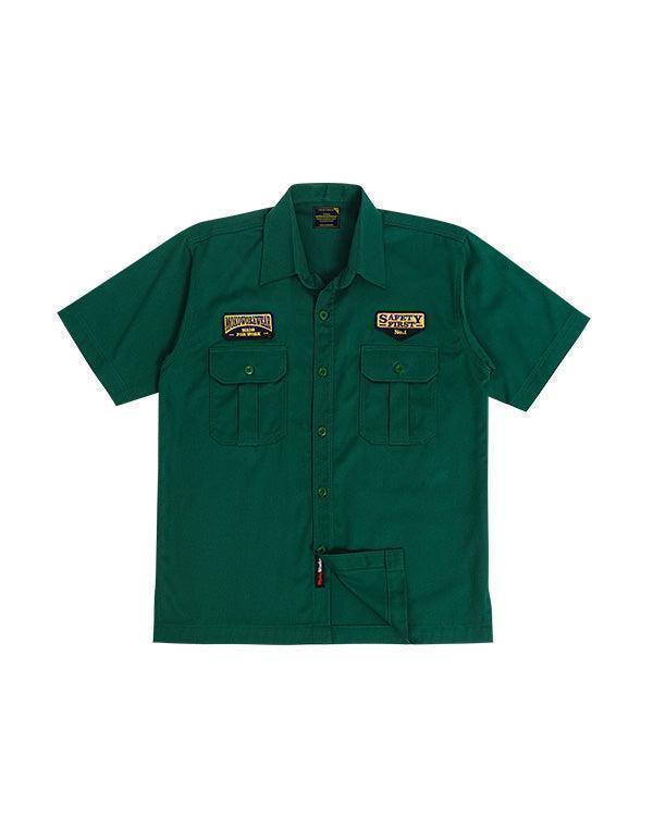 Work Shirt Green - Mokoworkwear