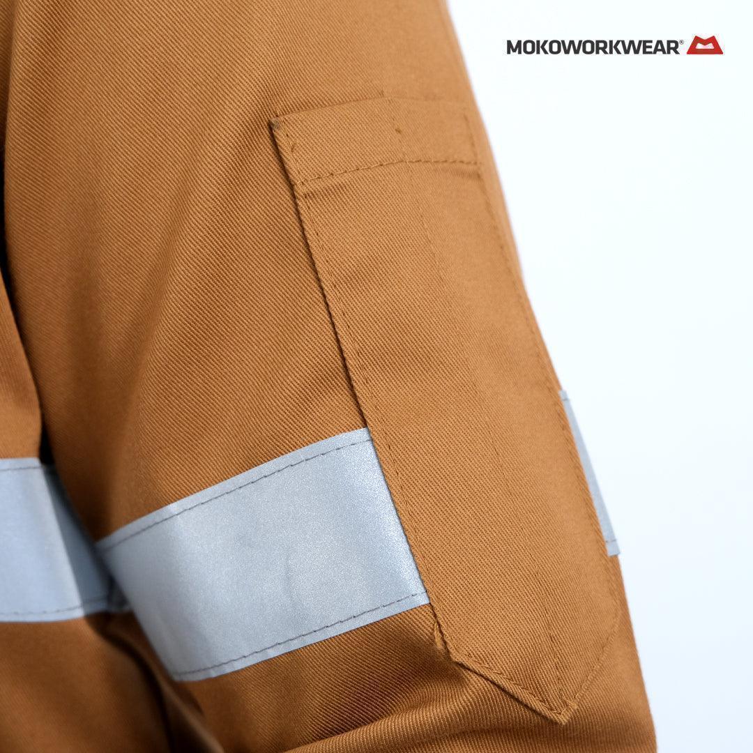 Wearpack Safety Brown Navy - Mokoworkwear