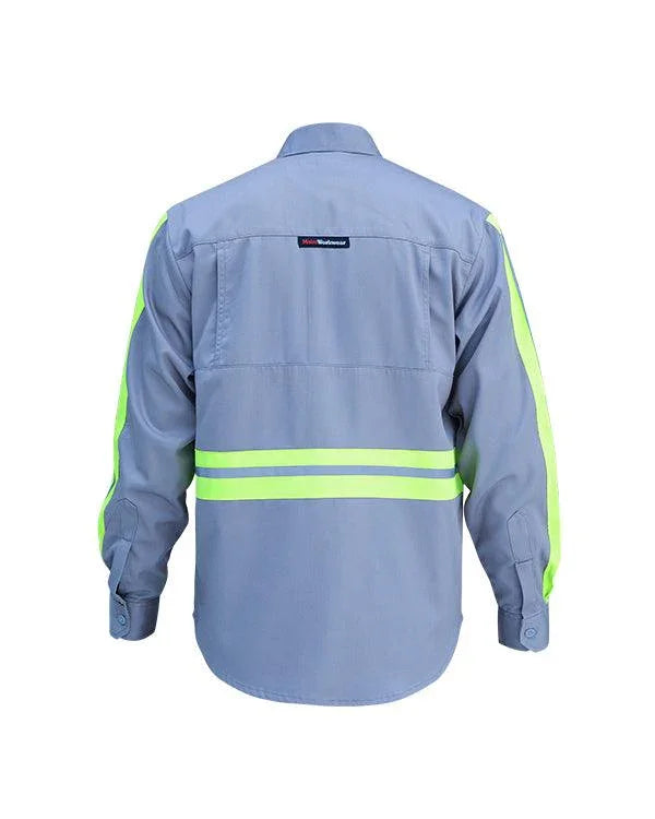 Wearpack Safety Blue List Lime - Mokoworkwear