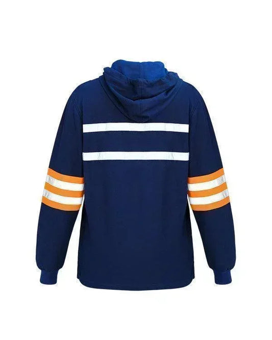 Safety Hoodie Navy - Mokoworkwear