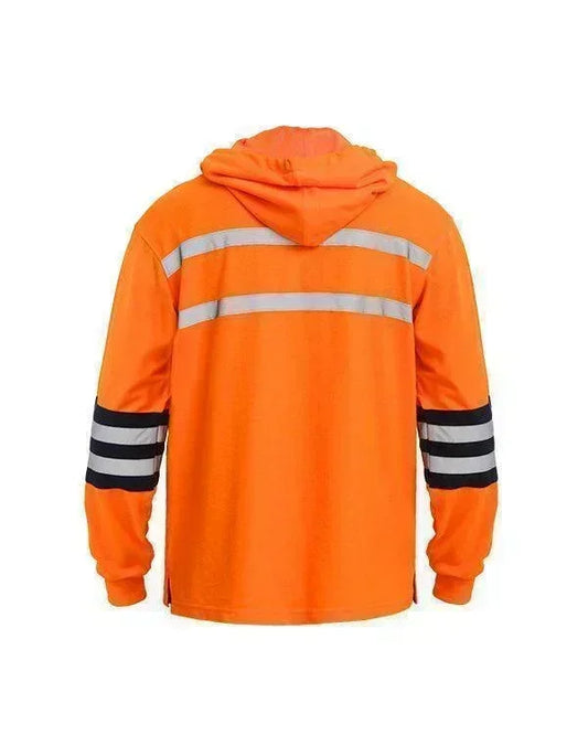 Safety Hoodie Orange - Mokoworkwear