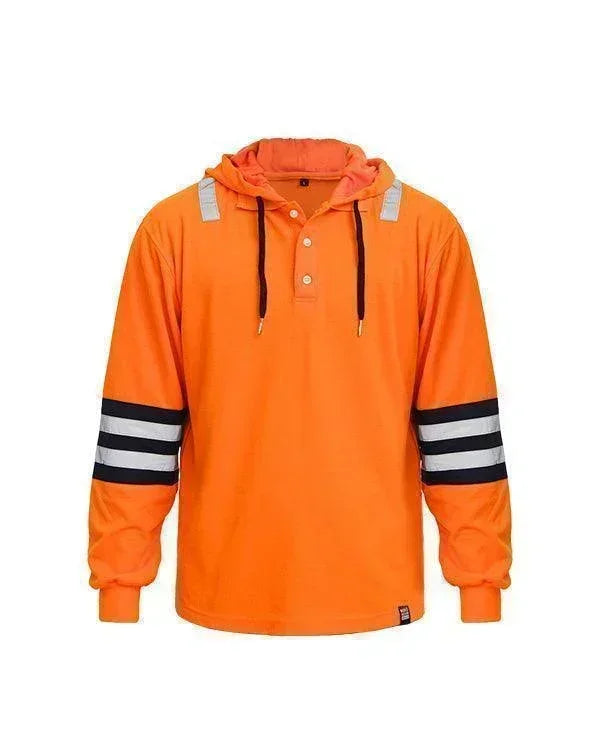 Safety Hoodie Orange - Mokoworkwear