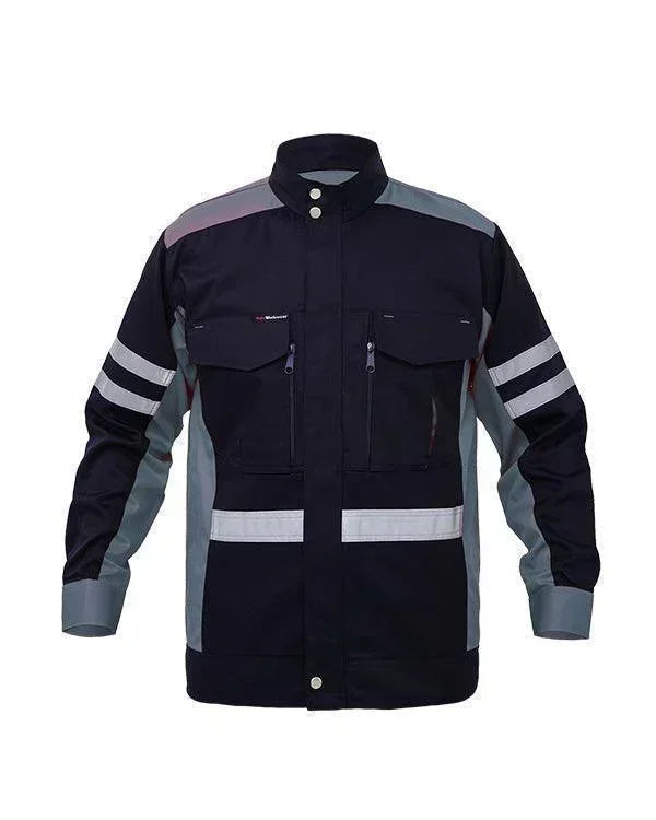Safety Jacket Gray - Mokoworkwear