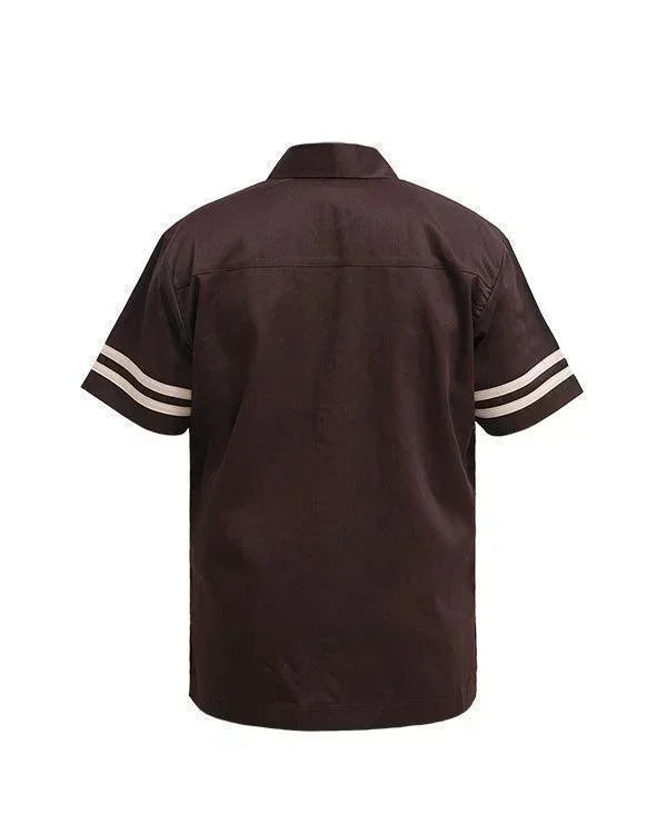 Shirt Dark Brown - Mokoworkwear