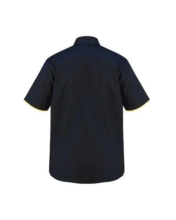 Shirt Black List Yellow - Mokoworkwear
