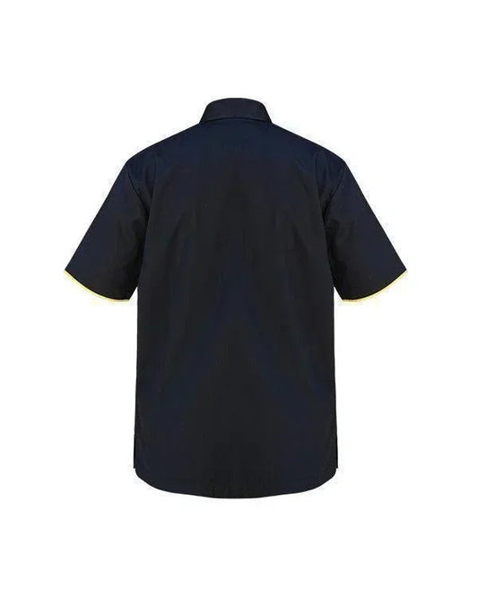 Shirt Black List Yellow - Mokoworkwear