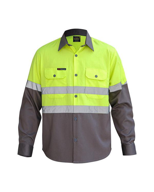 Wearpack Safety Lime Charcoal - Mokoworkwear