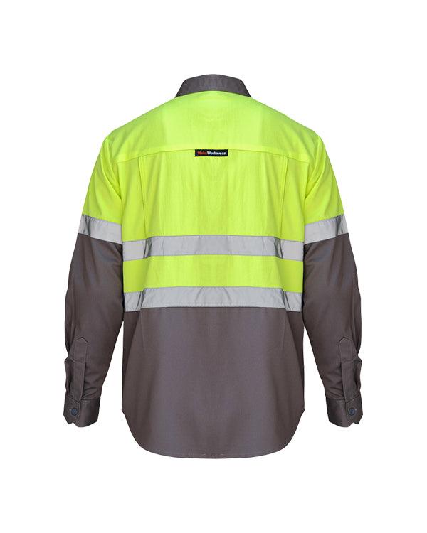 Wearpack Safety Lime Charcoal - Mokoworkwear
