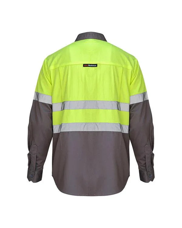 Wearpack Safety Lime Charcoal - Mokoworkwear