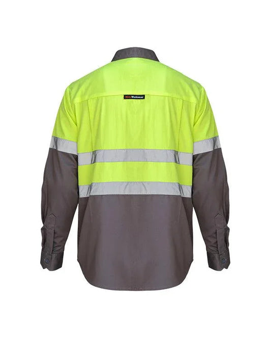 Wearpack Safety Lime Charcoal - Mokoworkwear