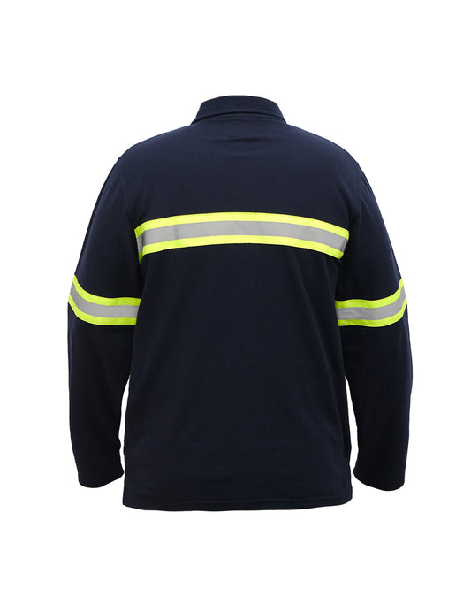 Polo Shirt Safety Navy