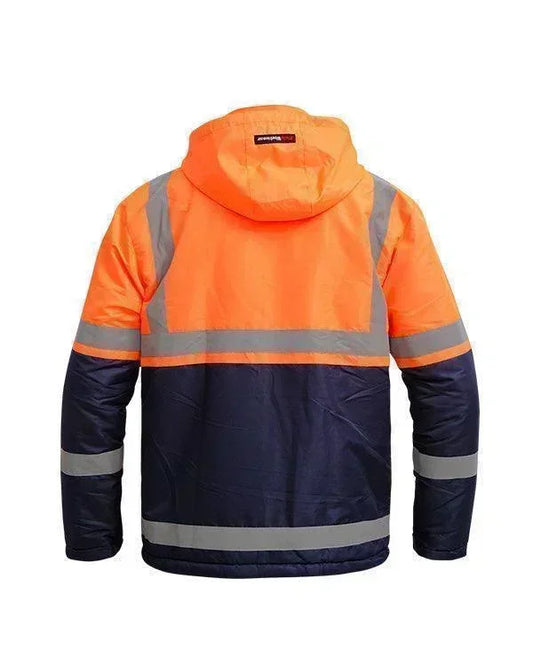 Safety Parka Orange - Mokoworkwear