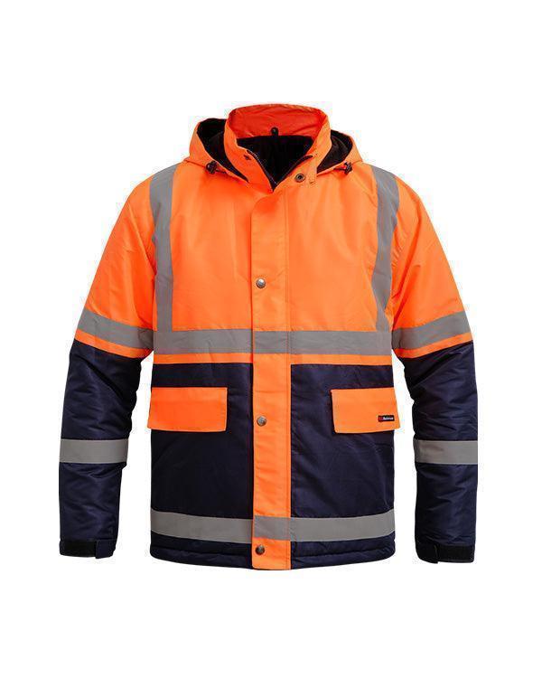 Safety Parka Orange - Mokoworkwear