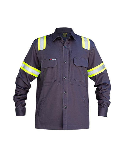 Tactical Safety Charcoal Lime - Mokoworkwear