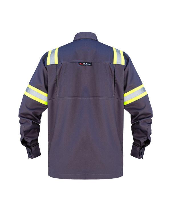 Tactical Safety Charcoal Lime - Mokoworkwear