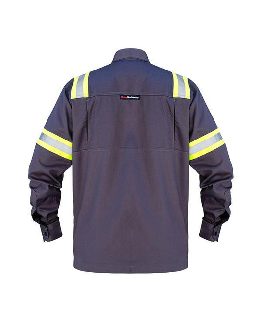 Tactical Safety Charcoal Lime - Mokoworkwear