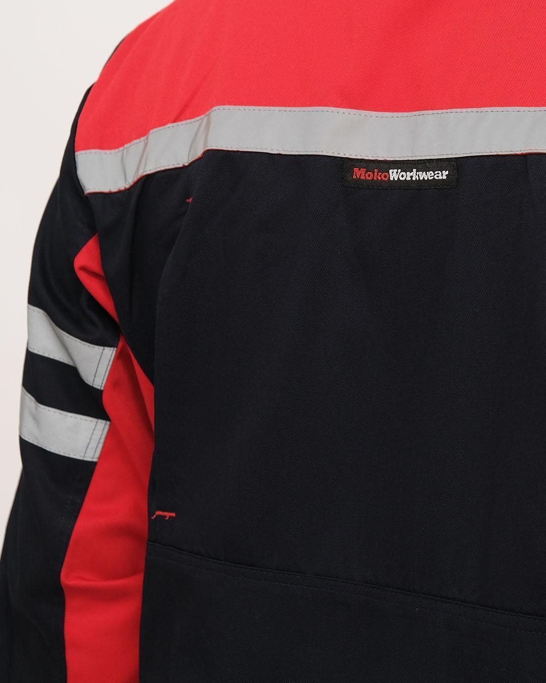 Safety Jacket Red - Mokoworkwear