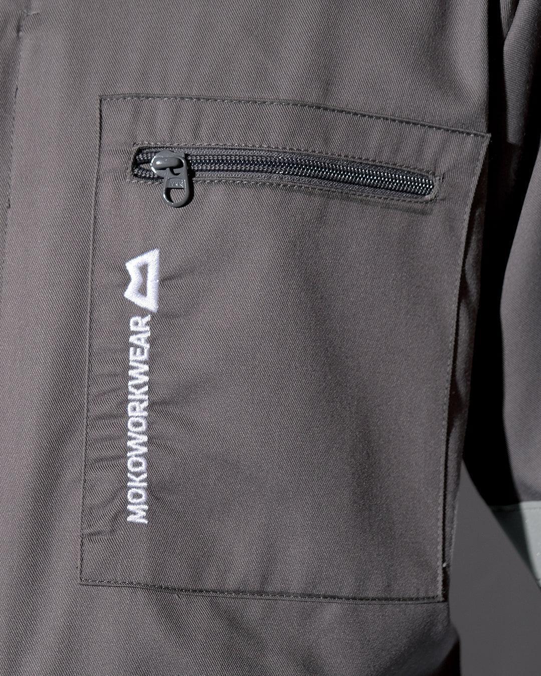 Coverall Full Gray - Mokoworkwear