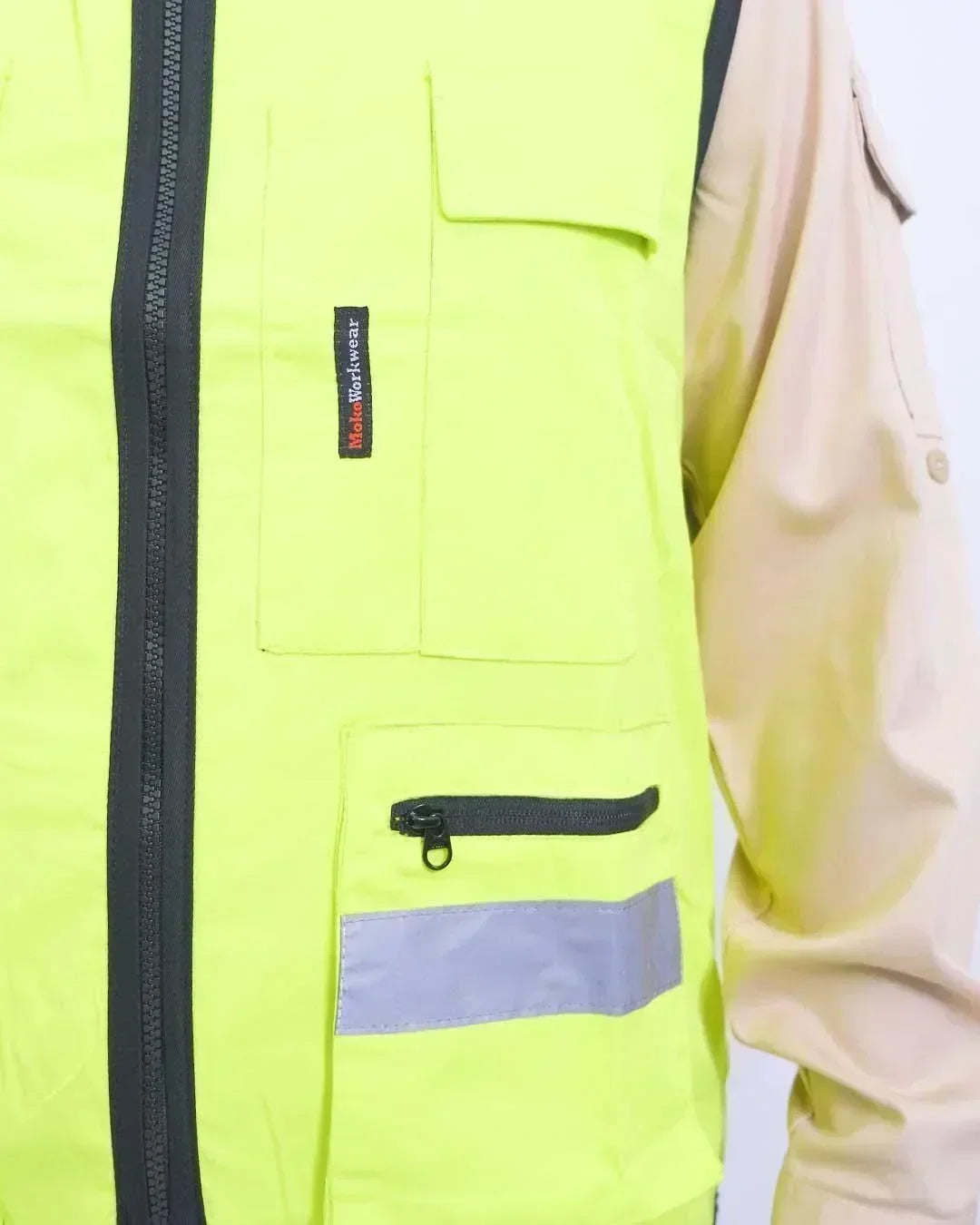 Vest Lime - Mokoworkwear