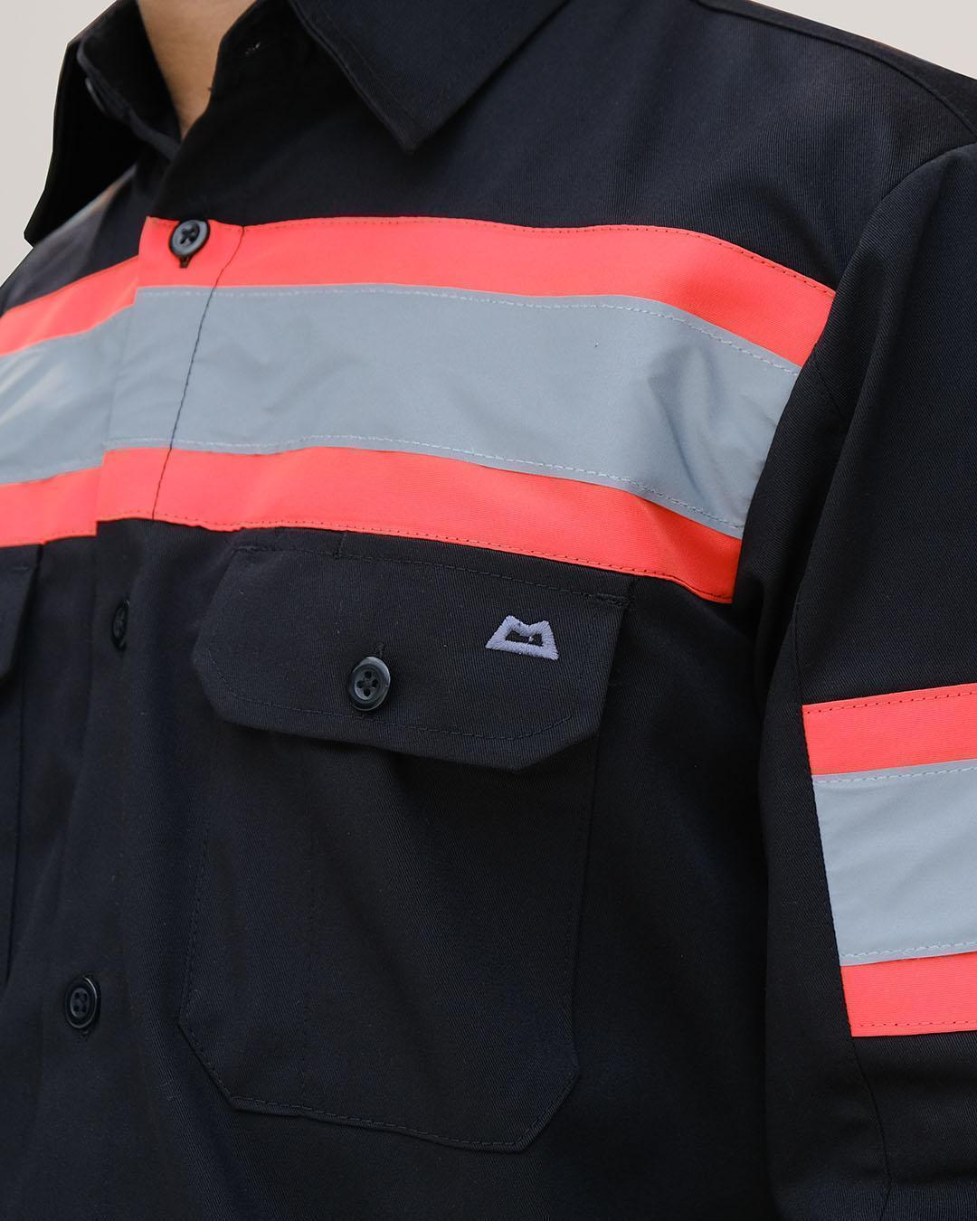 Wearpack Safety Black Orange - Mokoworkwear