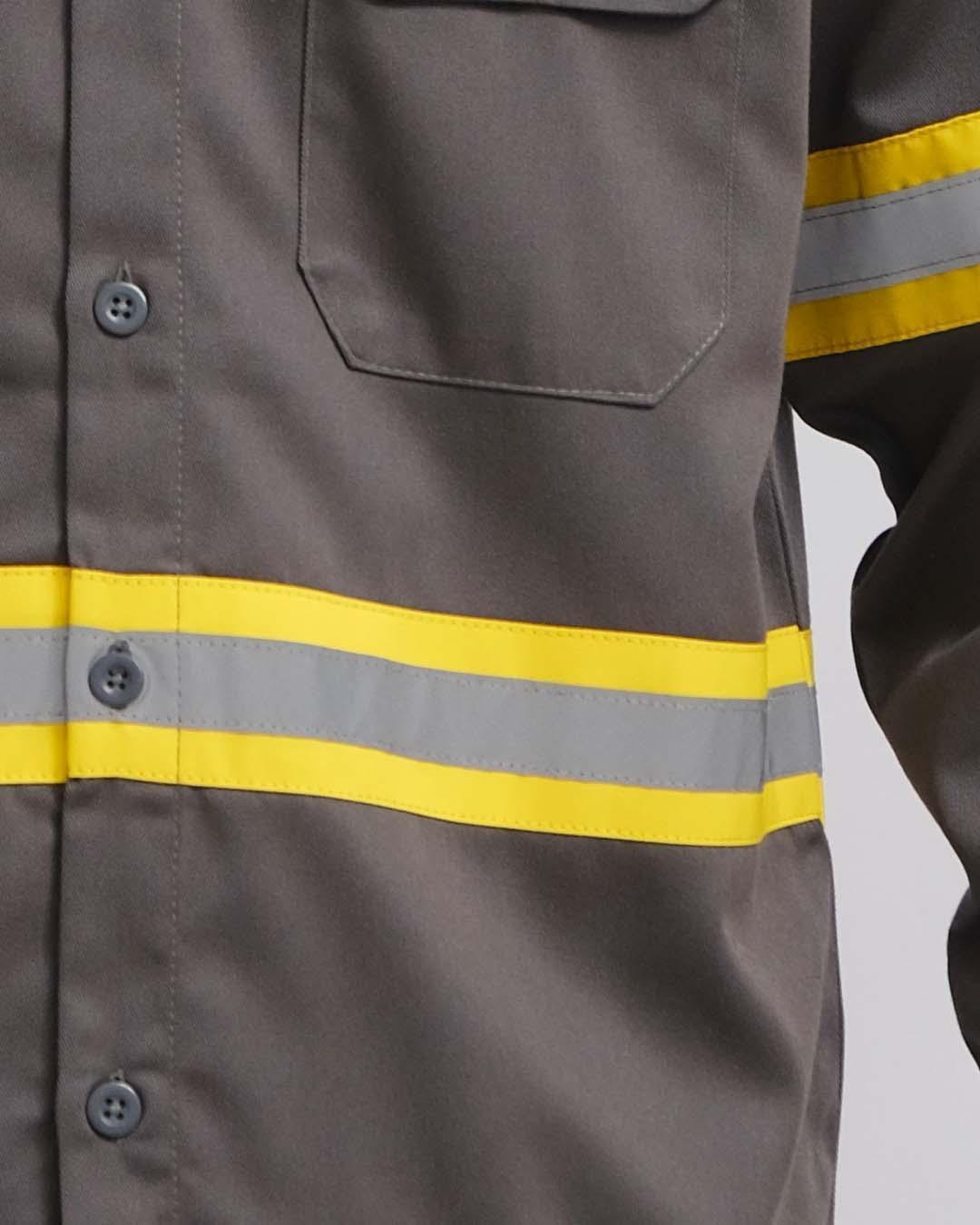 Wearpack Safety Charcoal Yellow - Mokoworkwear