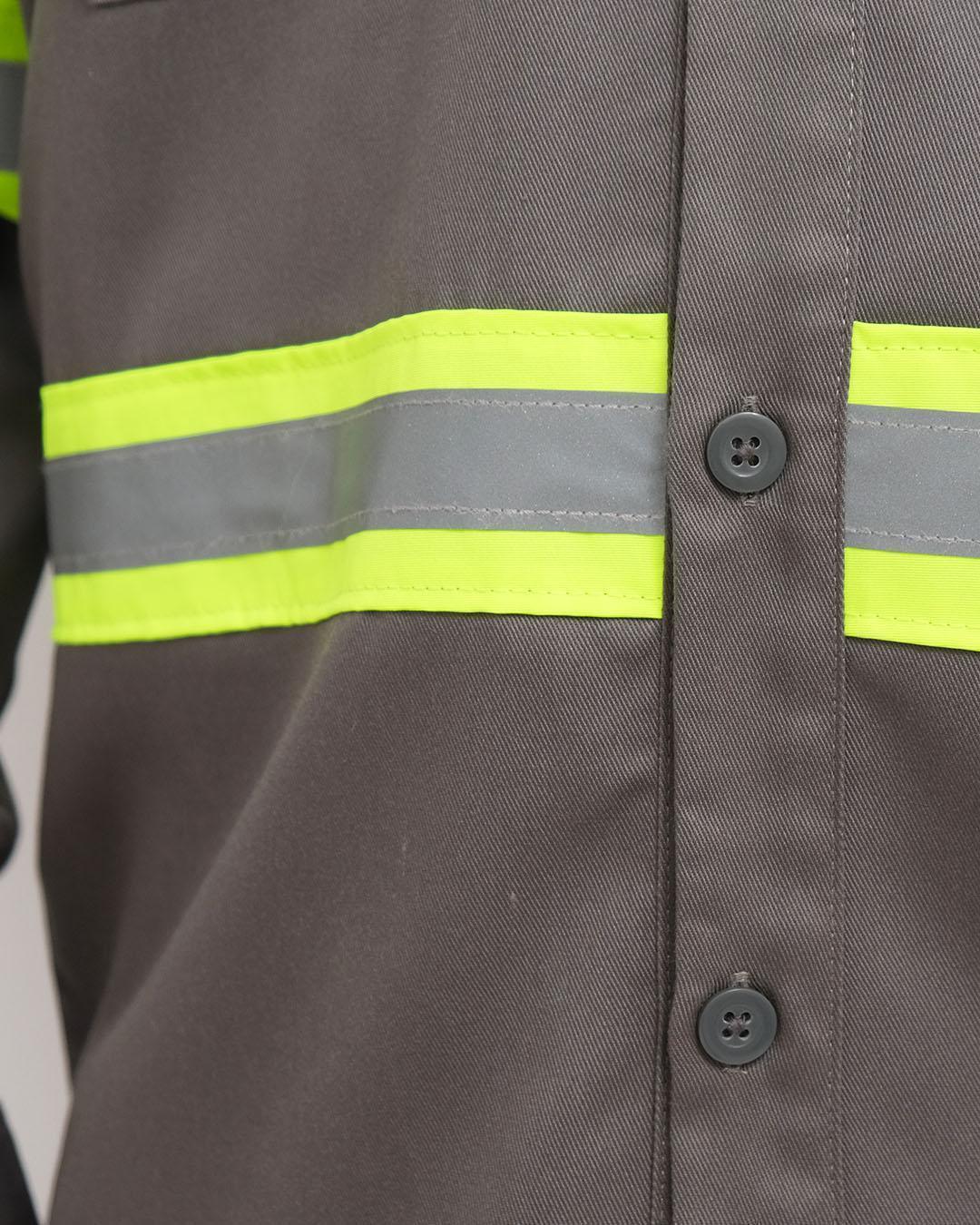 Wearpack Safety Charcoal Lime (No Airflow) - Mokoworkwear