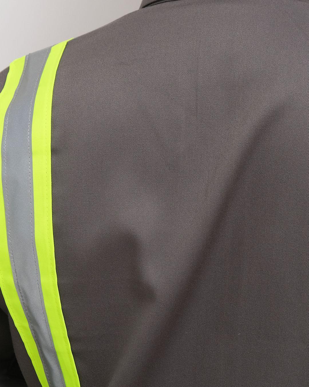 Wearpack Safety Charcoal Lime (No Airflow) - Mokoworkwear