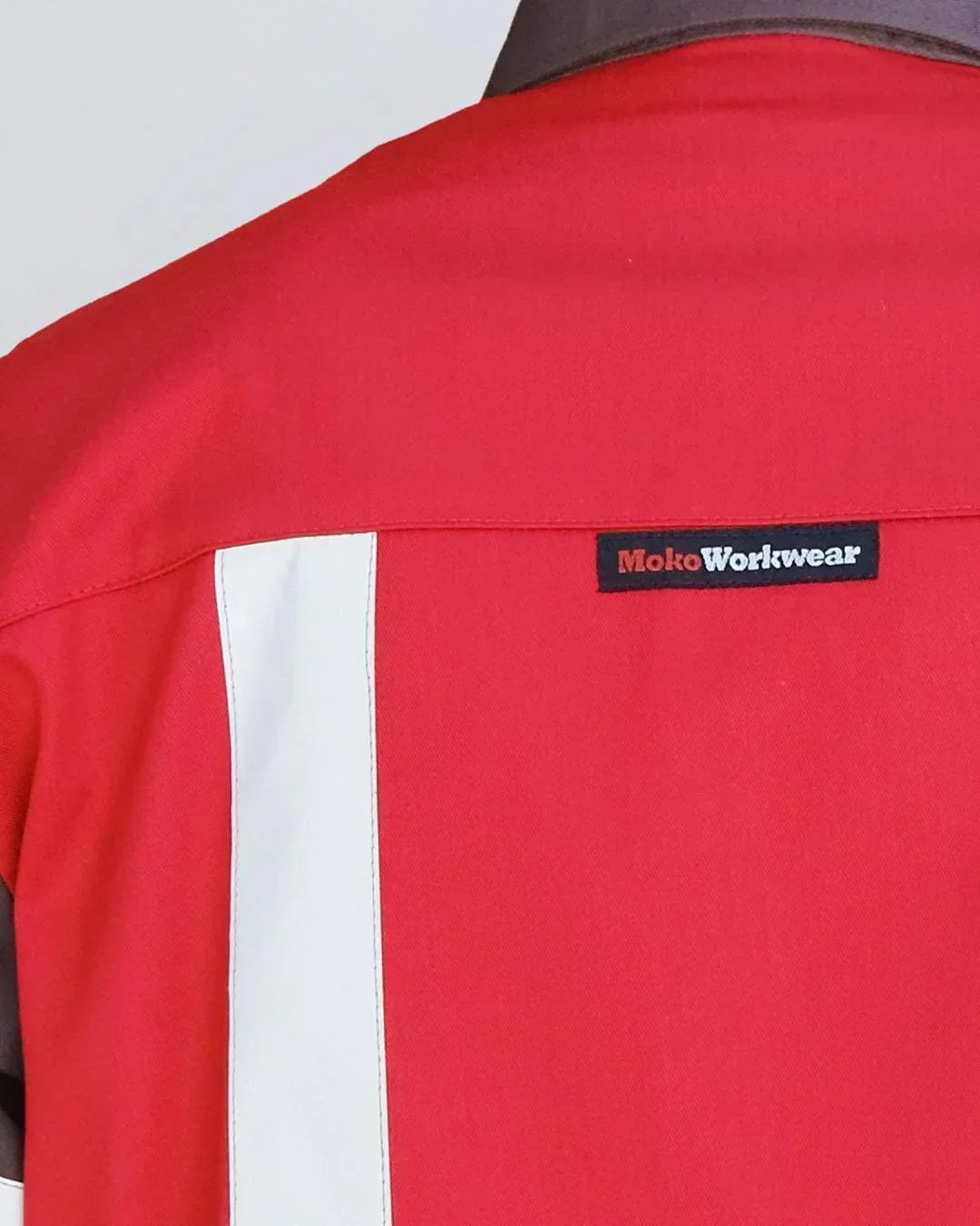 Wearpack Safety Charcoal Red (No Airflow) - Mokoworkwear