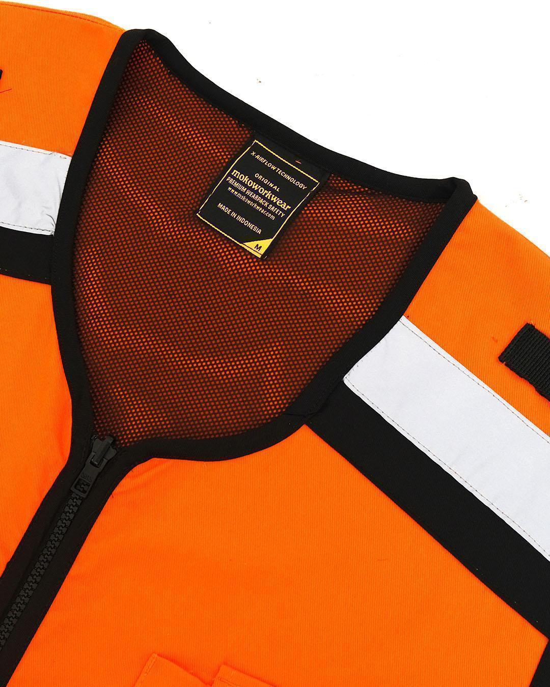 Vest Orange - Mokoworkwear