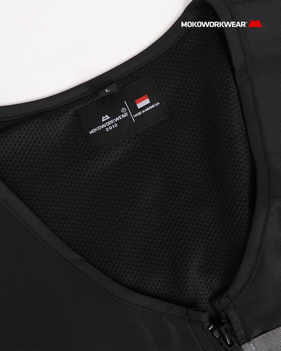 Vest WP Black - Mokoworkwear