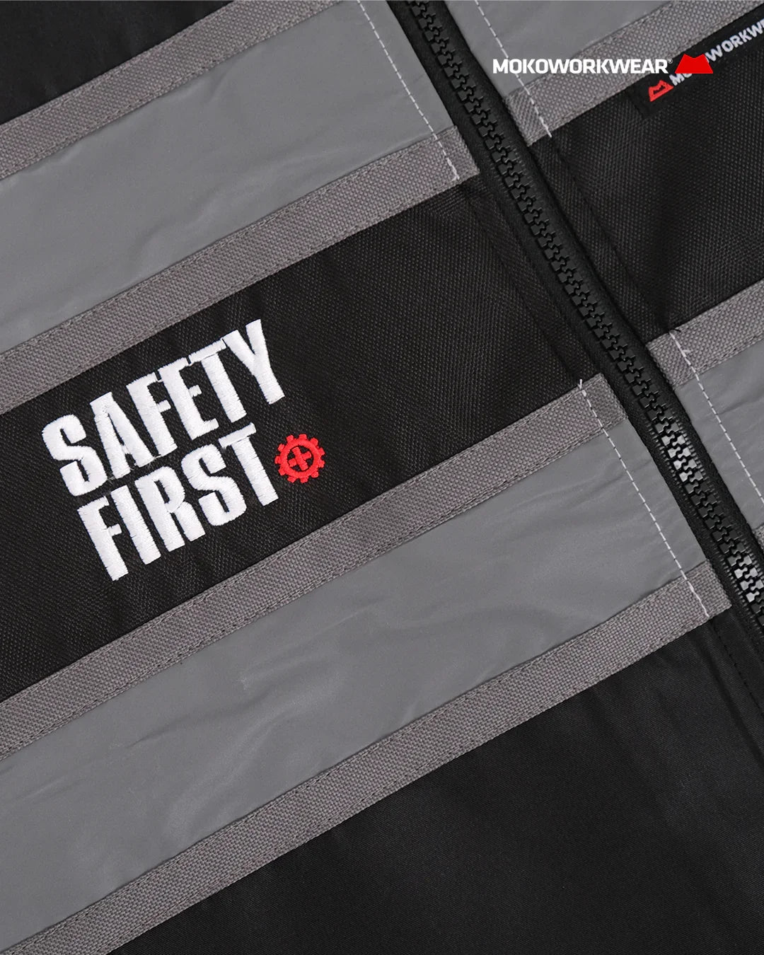 Vest WP Black - Mokoworkwear