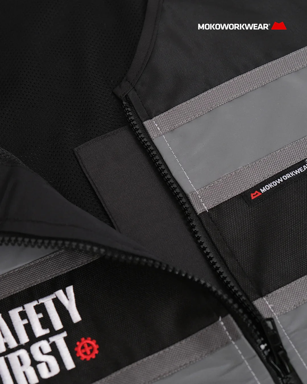 Vest WP Black - Mokoworkwear