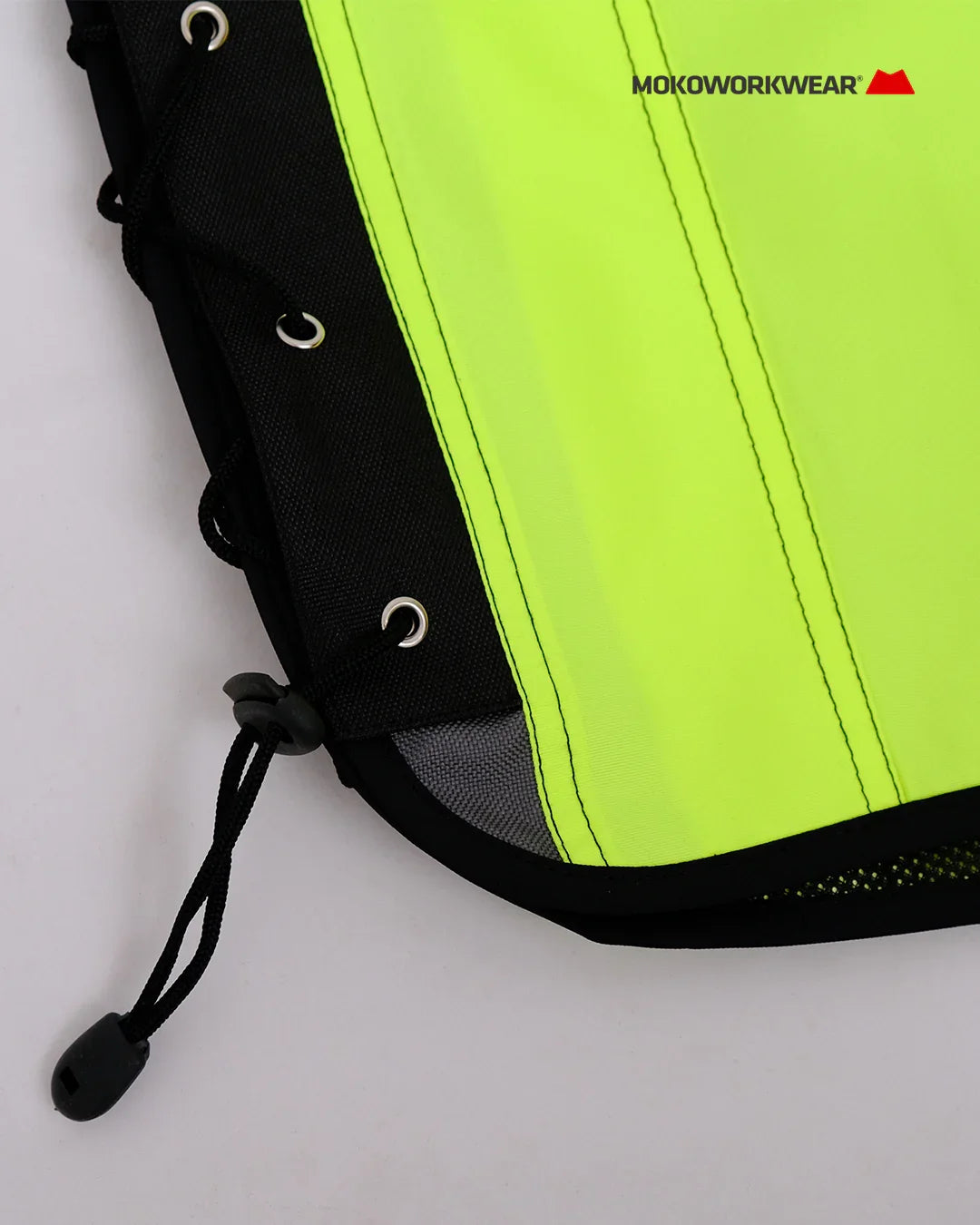 Vest WP Lime - Mokoworkwear