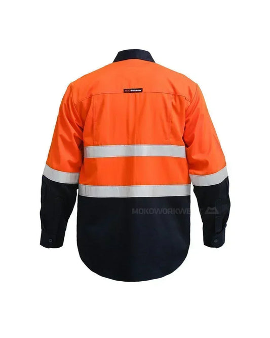 Wearpack Safety Orange Navy - Mokoworkwear