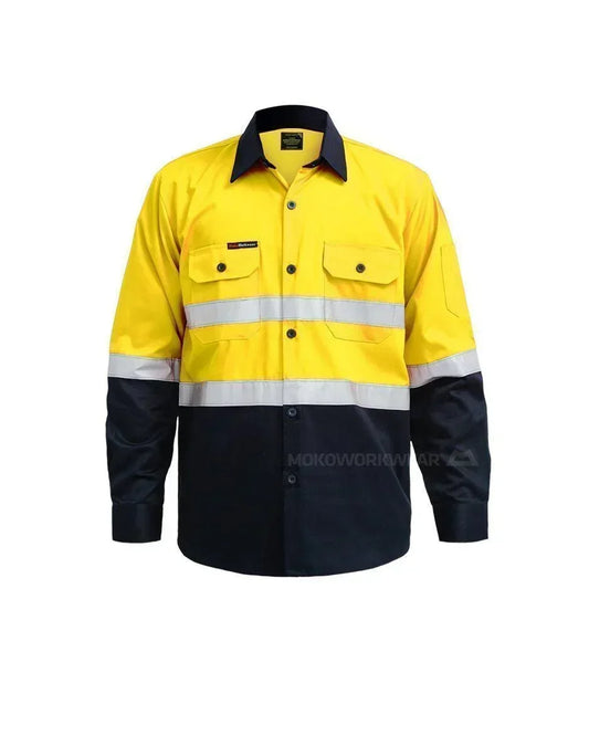Wearpack Safety Yellow Navy - Mokoworkwear