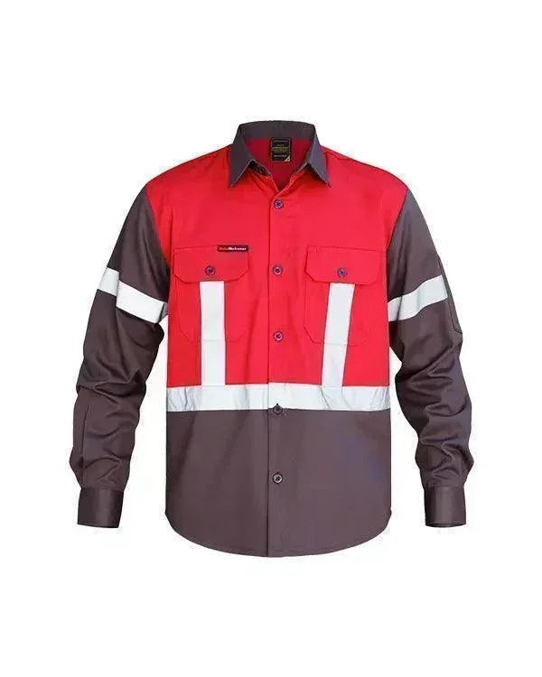 Wearpack Safety Charcoal Red (No Airflow) - Mokoworkwear