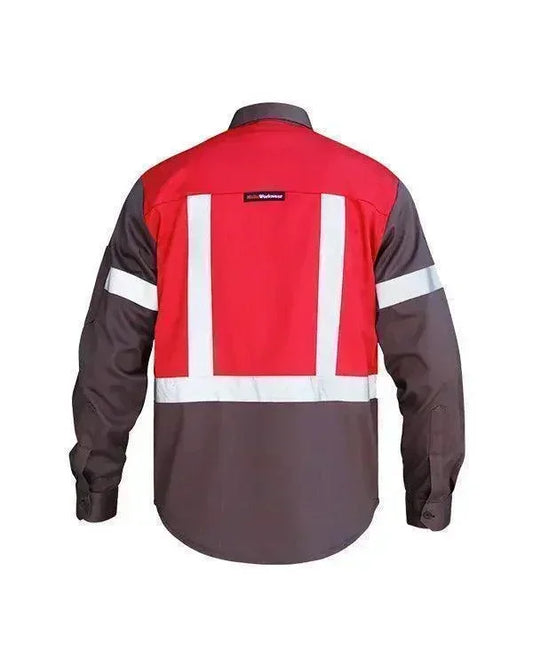 Wearpack Safety Charcoal Red (No Airflow) - Mokoworkwear