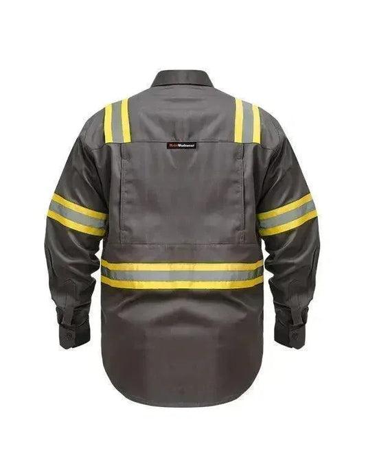 Wearpack Safety Charcoal Yellow - Mokoworkwear