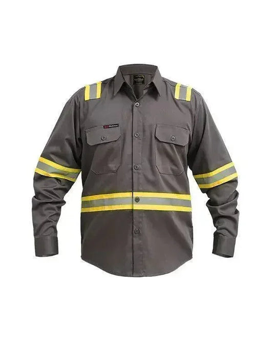 Wearpack Safety Charcoal Yellow - Mokoworkwear