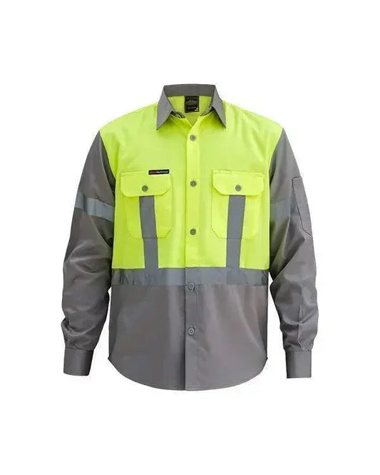 Wearpack Safety Grey Lime - Mokoworkwear