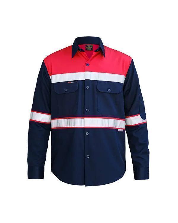 Wearpack Safety Red Navy - Mokoworkwear