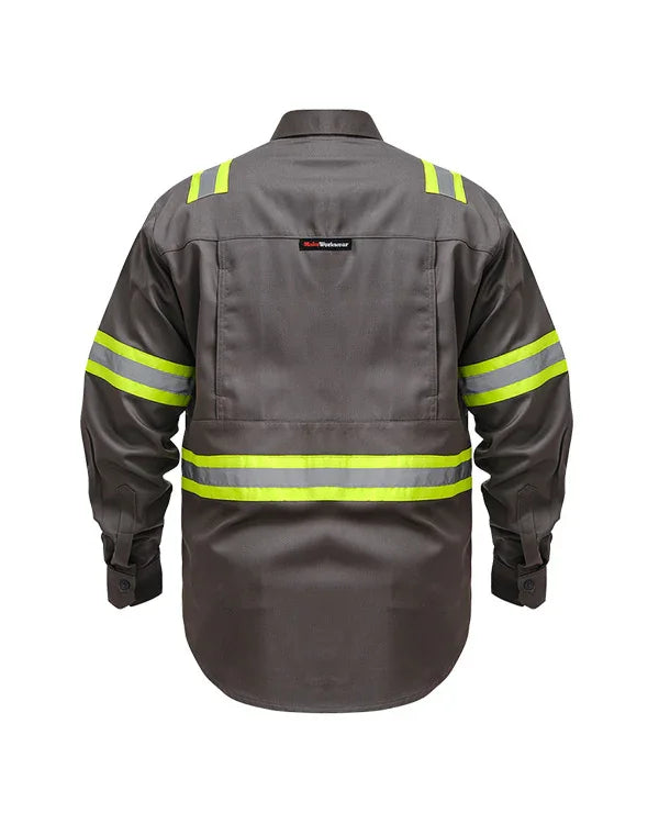 Wearpack Safety Charcoal Lime - Mokoworkwear