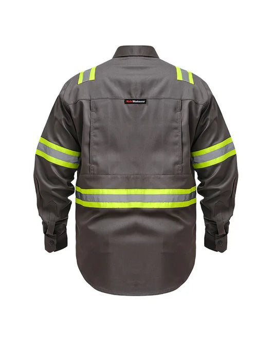 Wearpack Safety Charcoal Lime - Mokoworkwear